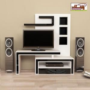 AGT-هايگلاس-سفید-601-701-مشکی-606-میزLCD
