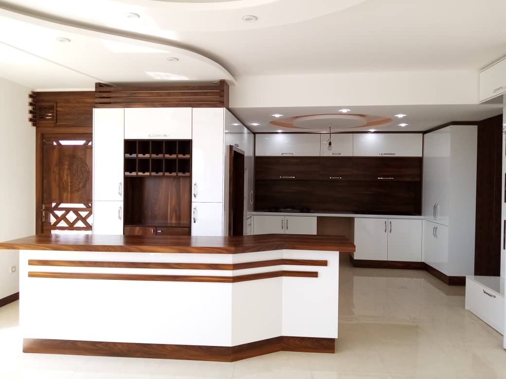 کابینت-آشپزخانه-هایگلاس-AGT-MDF-سفید-براق-601-اکسترا-پلاس-xp10